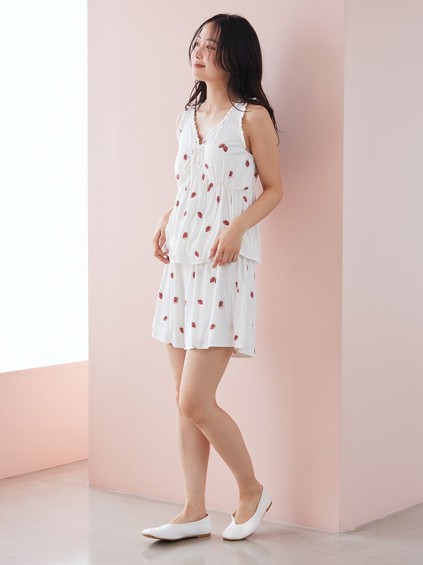 gelato pique「ストロベリー柄ショートパンツ」|ルームウェア|