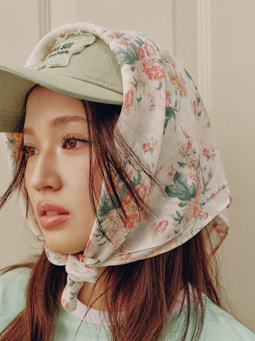 LILY BROWN「【LILY BROWN&times;ANNA SUI】プリントスカーフ」|バンダナ・スカーフ|IVR