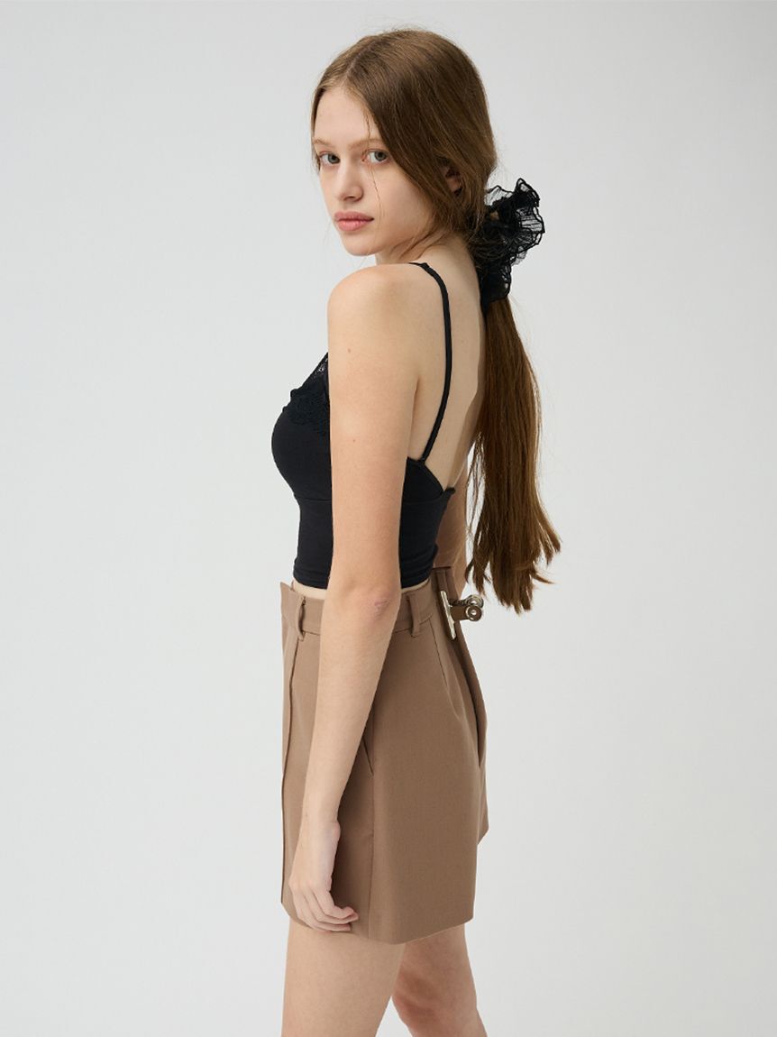 LILY BROWN Lingerie「【LILY BROWN Lingerie】ハイフロントレースブラレット」|インナー|