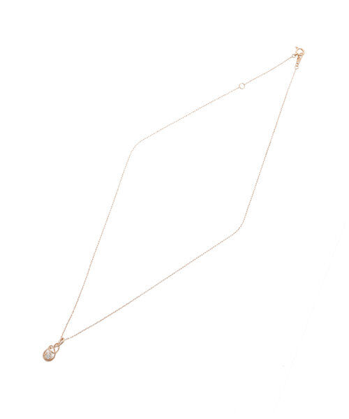 Samantha Tiara「K18 SPG Infinity Love Knot ネックレス」|ネックレス|