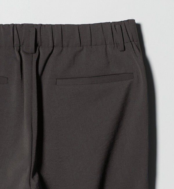 BEAUTY&YOUTH UNITED ARROWS「トリクシオン/TRIXION シャンブレー 1P テーパード スラックス NO.5 セットアップ対応 ウォッシャブル」|チノ|