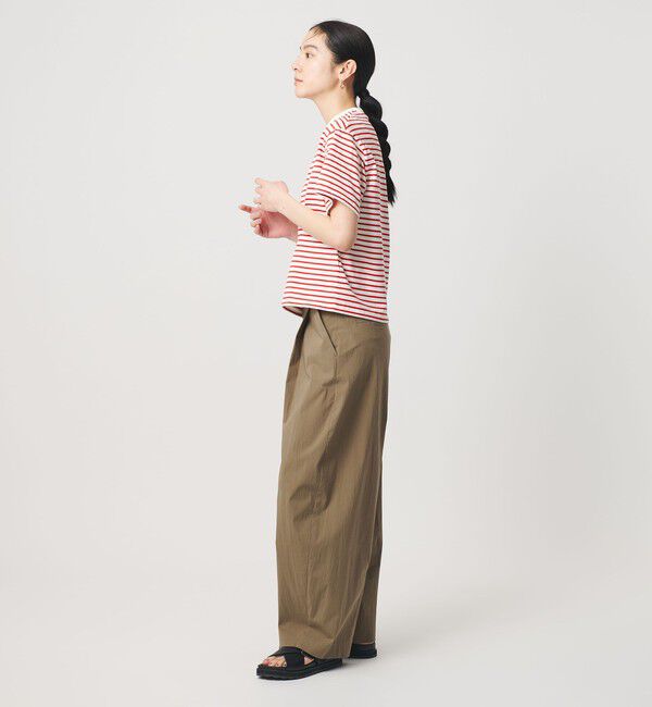 BEAUTY&YOUTH UNITED ARROWS「【別注】＜Samplee＞ボーダー ショートスリーブTシャツ」|Tシャツ・カットソー|