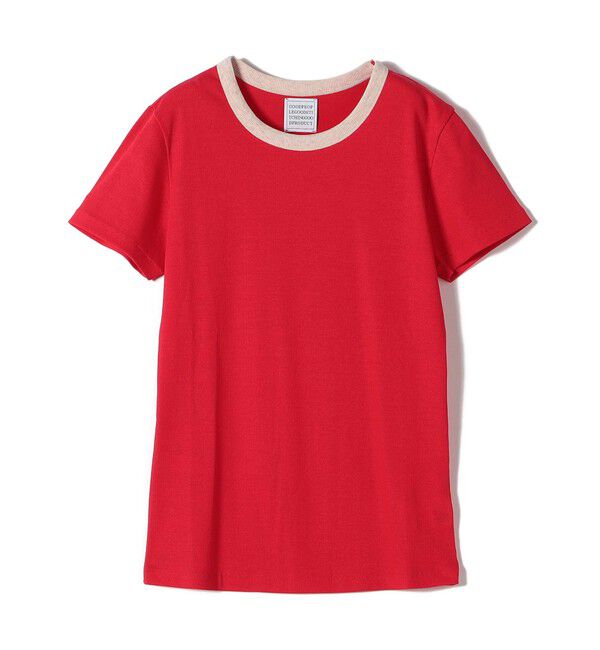 SHIPS for women「【一部SHIPS別注】GGG:〈手洗い可能〉クルーネック 半袖 TEE」|Tシャツ・カットソー|