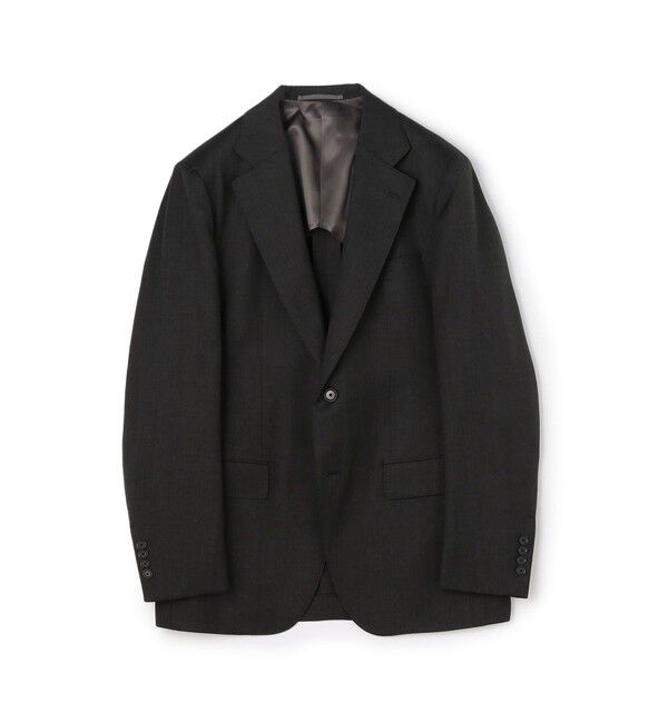 TOMORROWLAND MENS「ウールツイル シングルブレステッド2Bジャケット HORIZON TWILL  E.Zegna」|テーラードジャケット|18 チャコールグレー