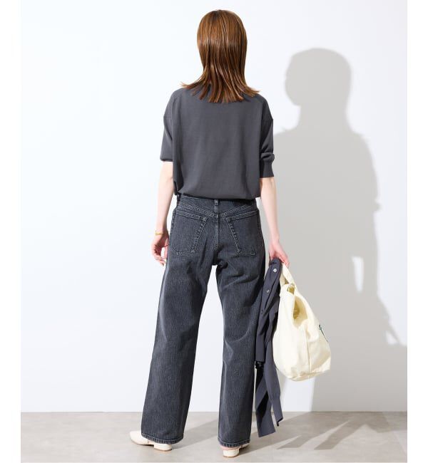 SLOBE IENA「《WEB限定/追加予約/シリーズあり》コットンキュプラハーフスリーブプルオーバー」|ニット・セーター|