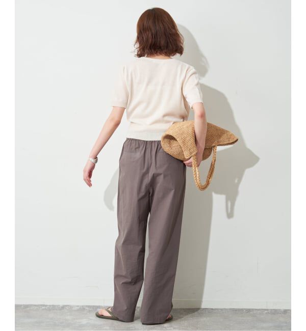 SLOBE IENA「《追加2予約》FLEK/フレック ショルダーカットアウトニット」|ニット・セーター|