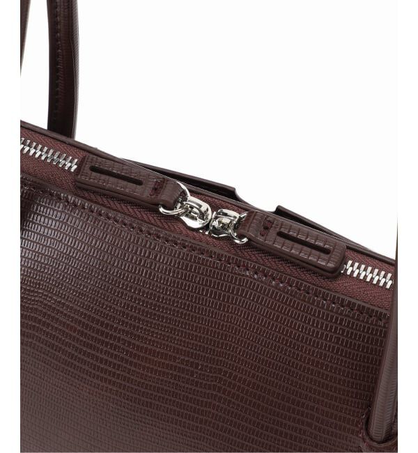 Spick and Span「《予約》ADD CULUMN / アドカラム FIGRE BOSTON S LIZARD」|ボストンバッグ|