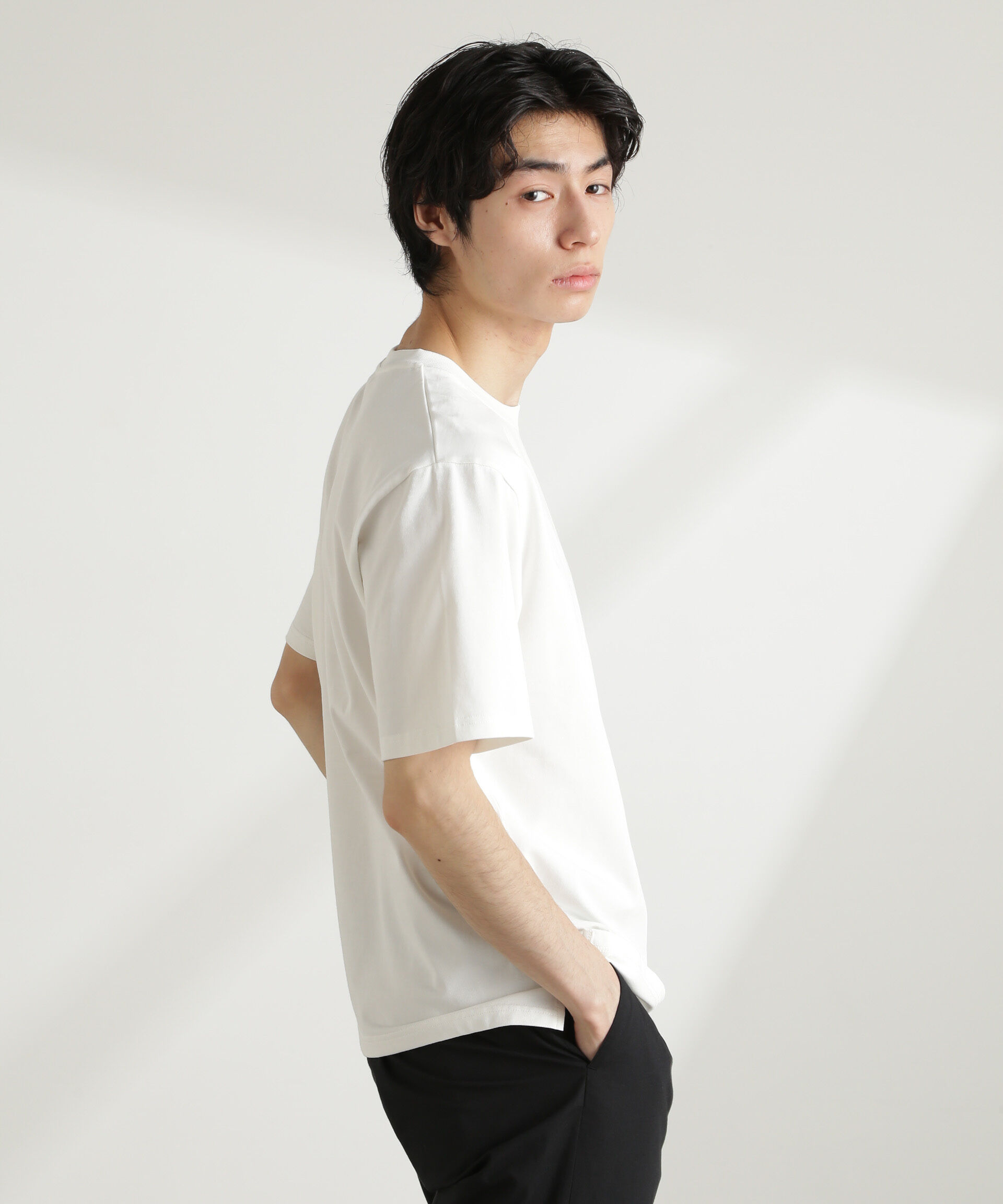 nano･universe「ナノベアTシャツ 半袖」|Tシャツ・カットソー|