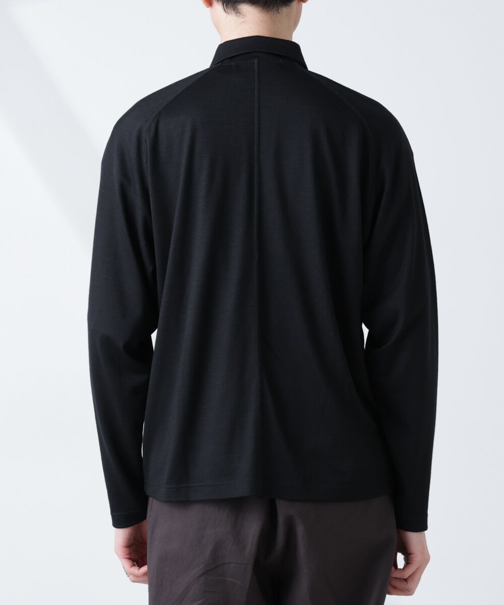 NANO universe「「ALL-DAYS COMFORT 100% WOOL」 ZIPプルオーバー」|Tシャツ・カットソー|