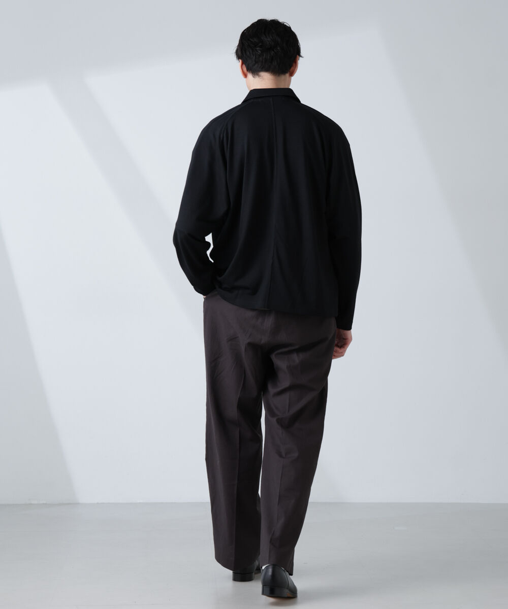 NANO universe「「ALL-DAYS COMFORT 100% WOOL」 ZIPプルオーバー」|Tシャツ・カットソー|