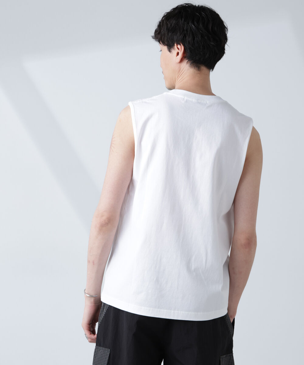 NANO universe「「NJ/CLUB」 ベーシック ノースリーブ」|Tシャツ・カットソー|