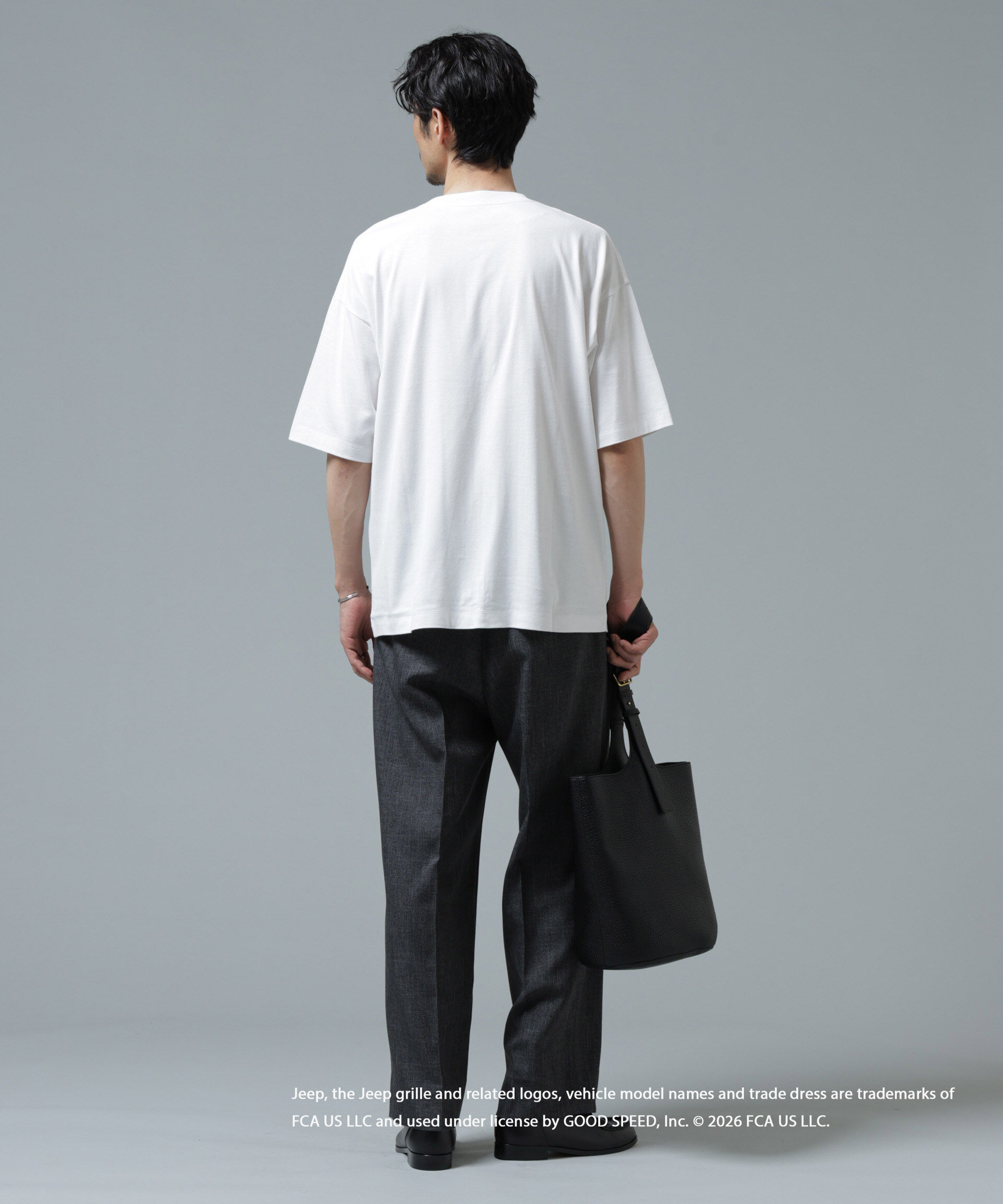 nano･universe「GOOD ROCK SPEED&times;Anti Soaked(R) 汗染み防止 ジープ Tシャツ」|Tシャツ・カットソー|