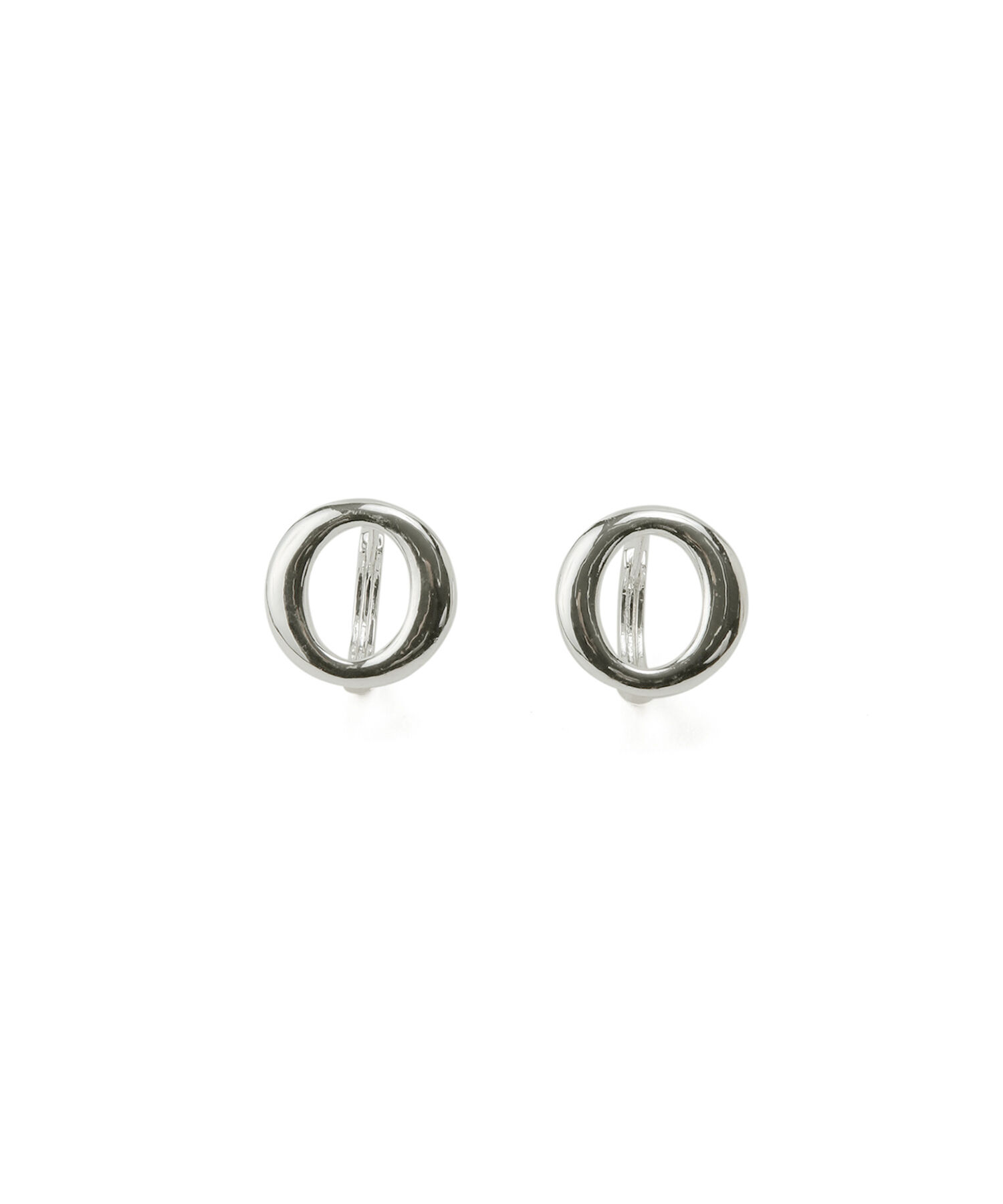 ADAM ET ROPE'「【LES BIJOUX】サークルワンタッチピアス」|ピアス|