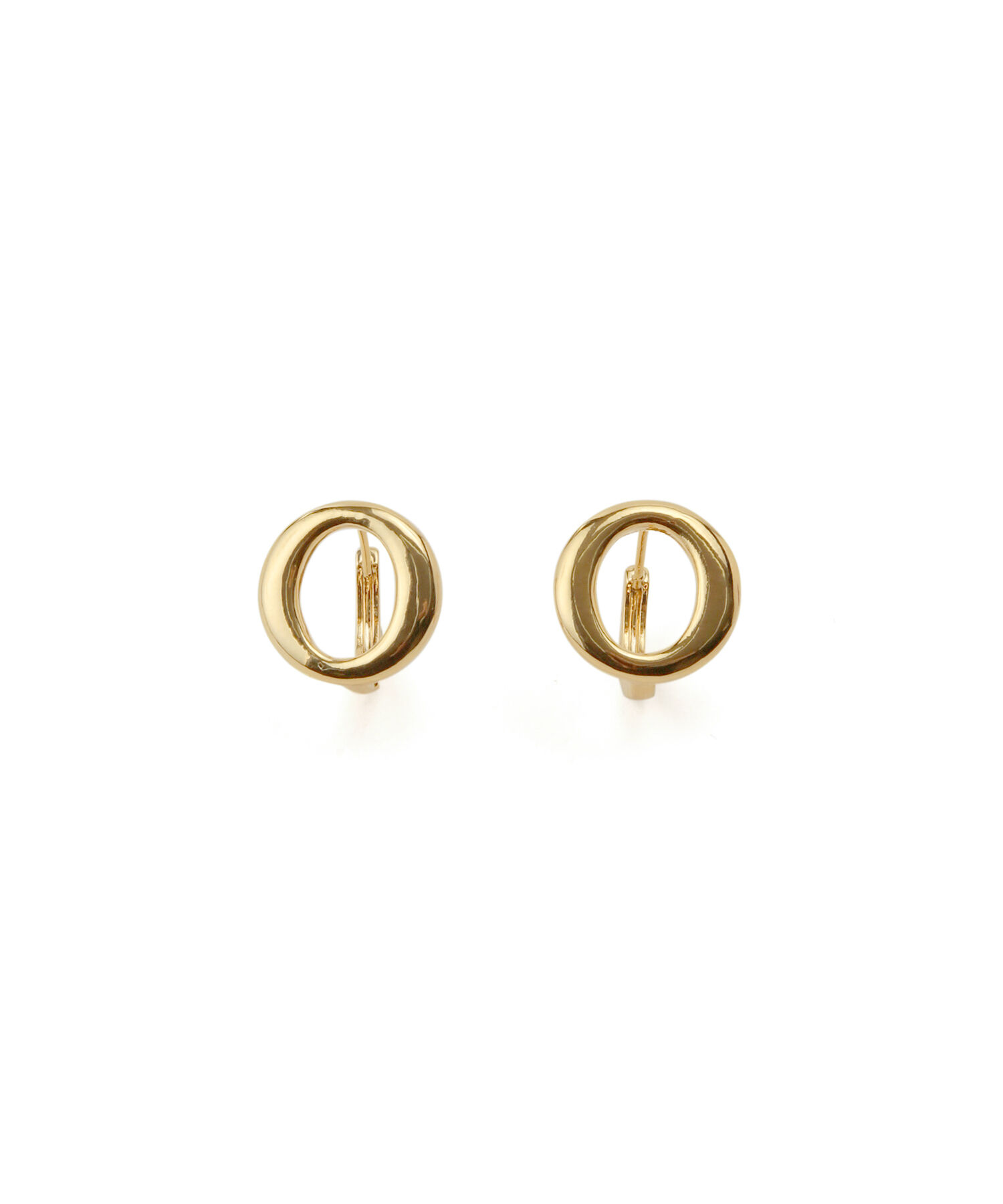 ADAM ET ROPE'「【LES BIJOUX】サークルワンタッチピアス」|ピアス|