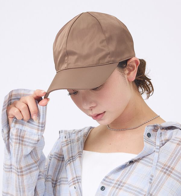 abahouse mavie「【UVカット】ラスターナイロンキャップ」|その他|