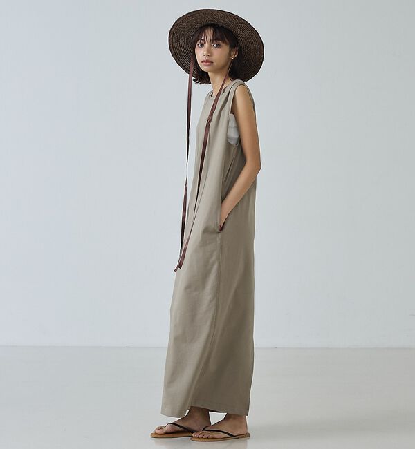 abahouse mavie「【肩タック】ノースリーブワンピース」|ワンピース|