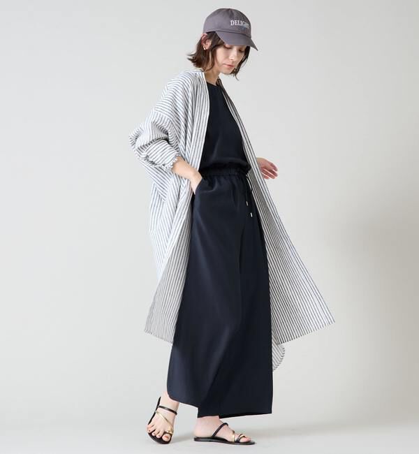 Liesse「リネンシャツワンピース」|ワンピース|
