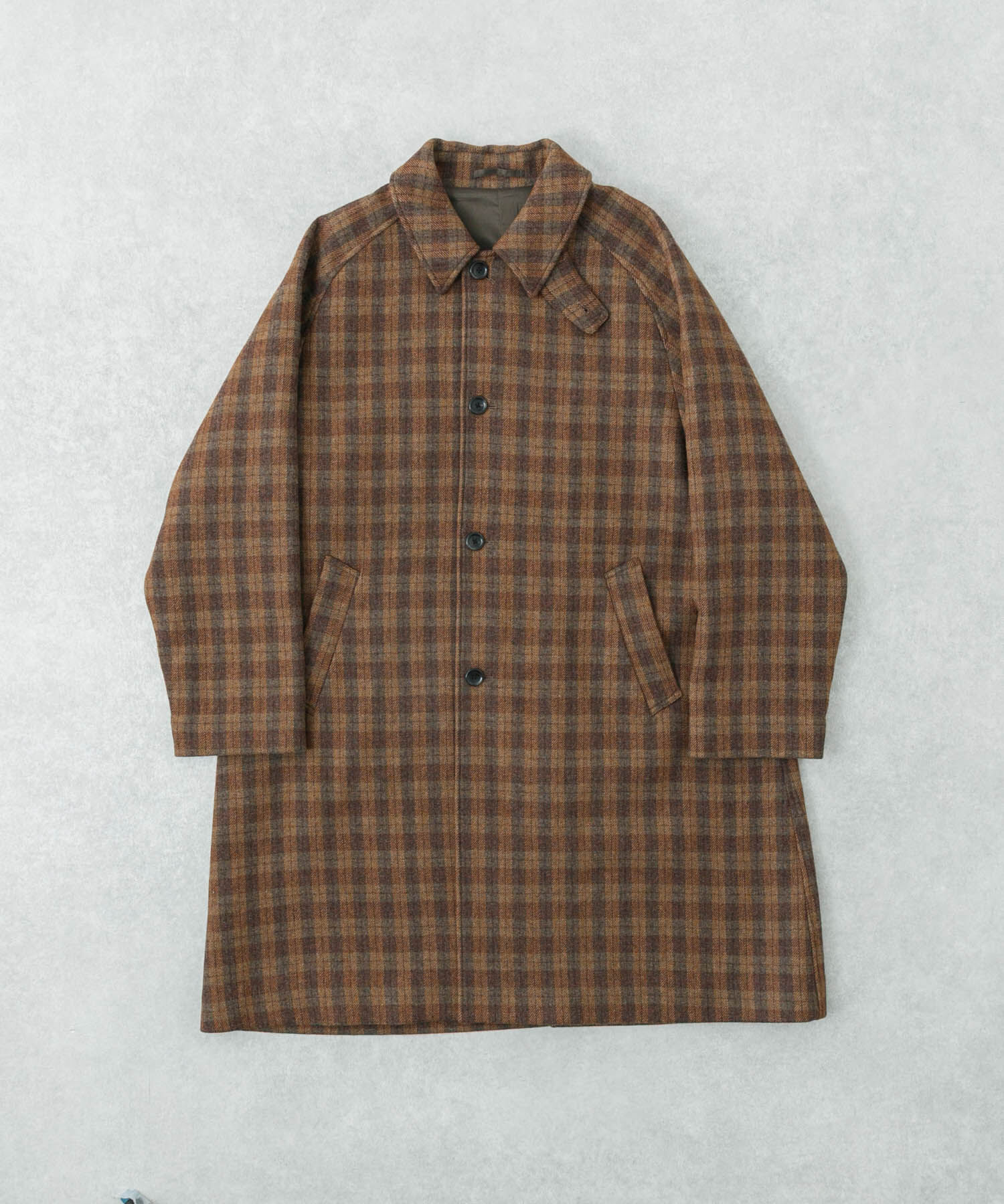 URBAN RESEARCH「WOOL BAL COLLAR COAT」|ステンカラーコート|