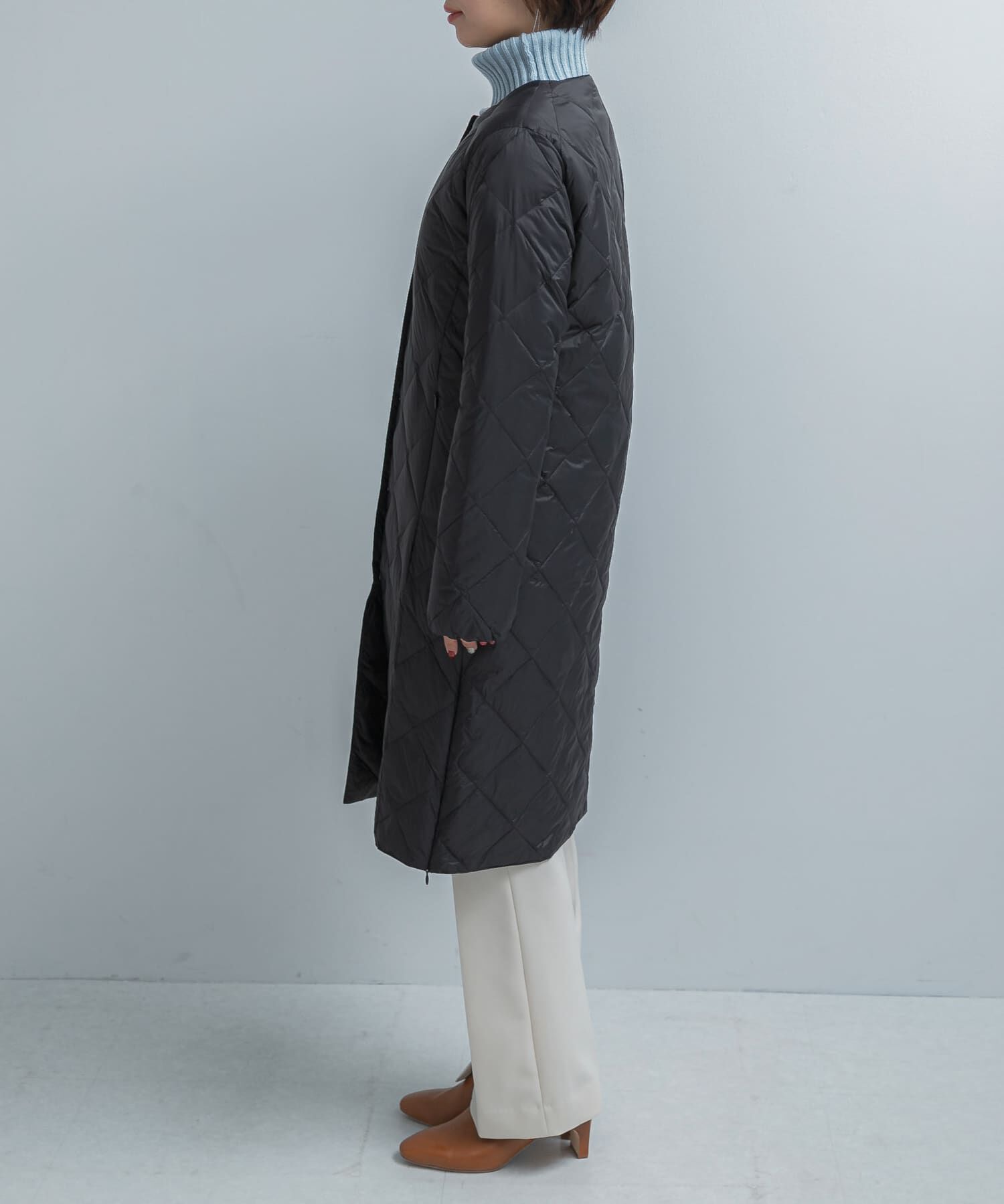 URBAN RESEARCH ROSSO「TAION　CREW NECK LONG DOWN COAT」|ダウン|