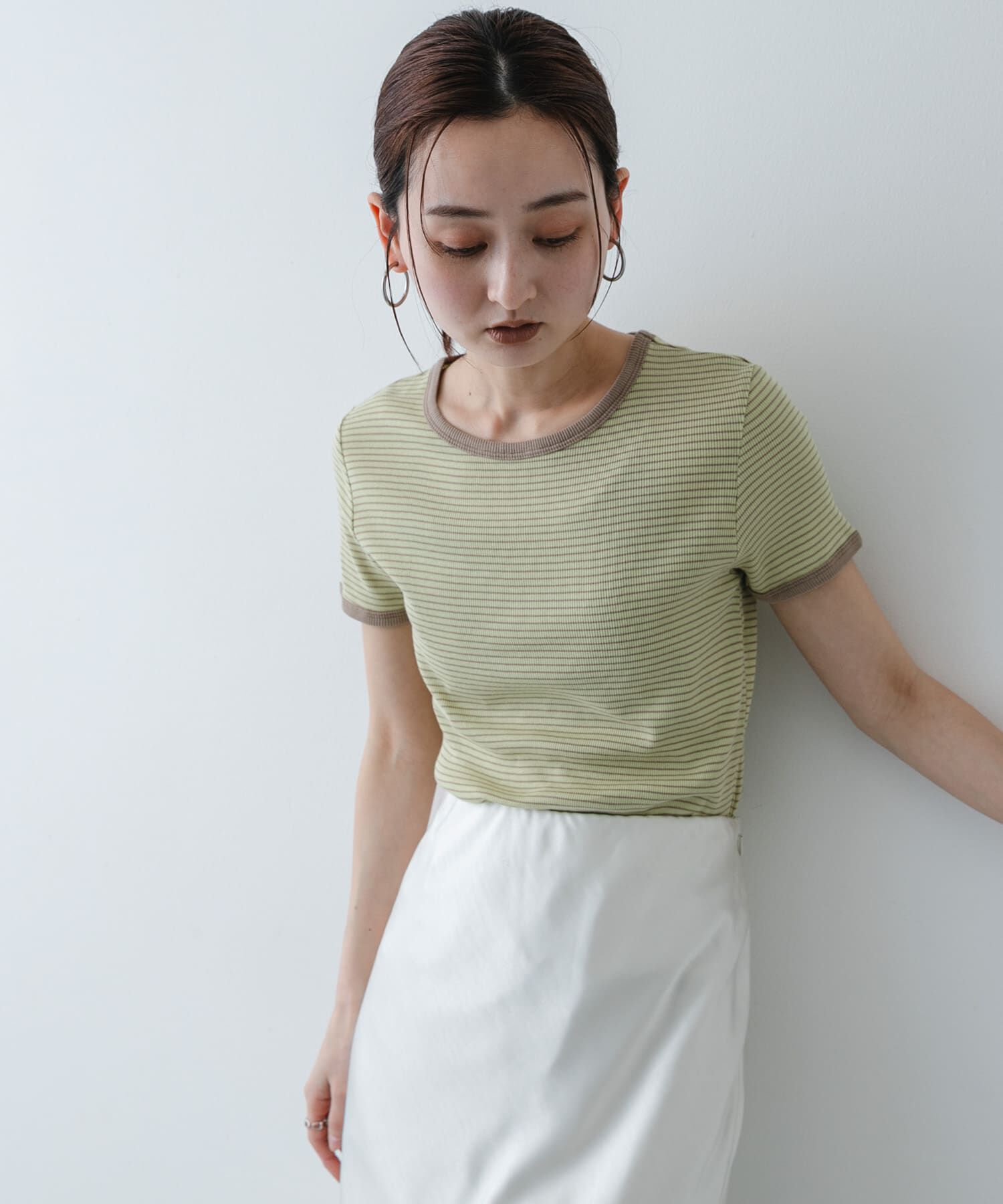 SENSE OF PLACE by URBAN RESEARCH「『別注』Healthknit&times;SENSE OF PLACE ボーダーTシャツ」|Tシャツ・カットソー|