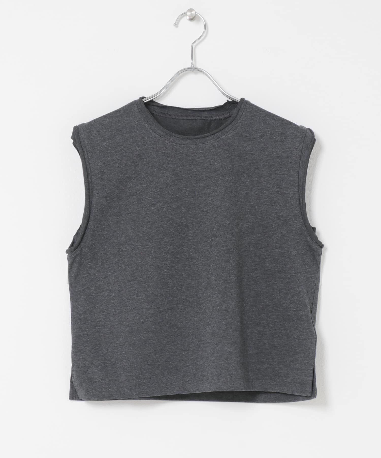 SENSE OF PLACE by URBAN RESEARCH「『汗ジミ防止』SKINProofノースリーブロールTシャツ」|タンクトップ|
