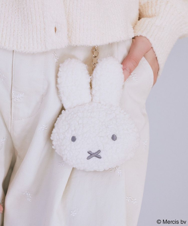 earth music&ecology「miffy/earth タグ付ミニコインケース」|ポーチ|