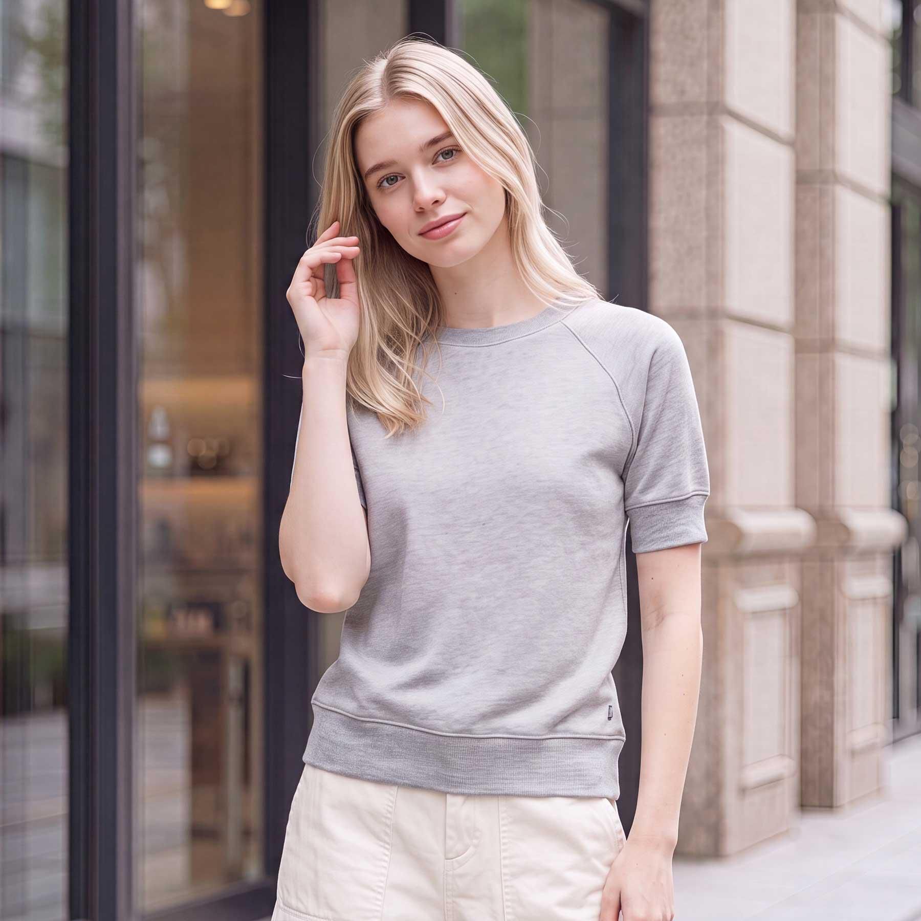 DRESSTERIOR「ラグランハーフスリーブプルオーバー」|Tシャツ・カットソー|