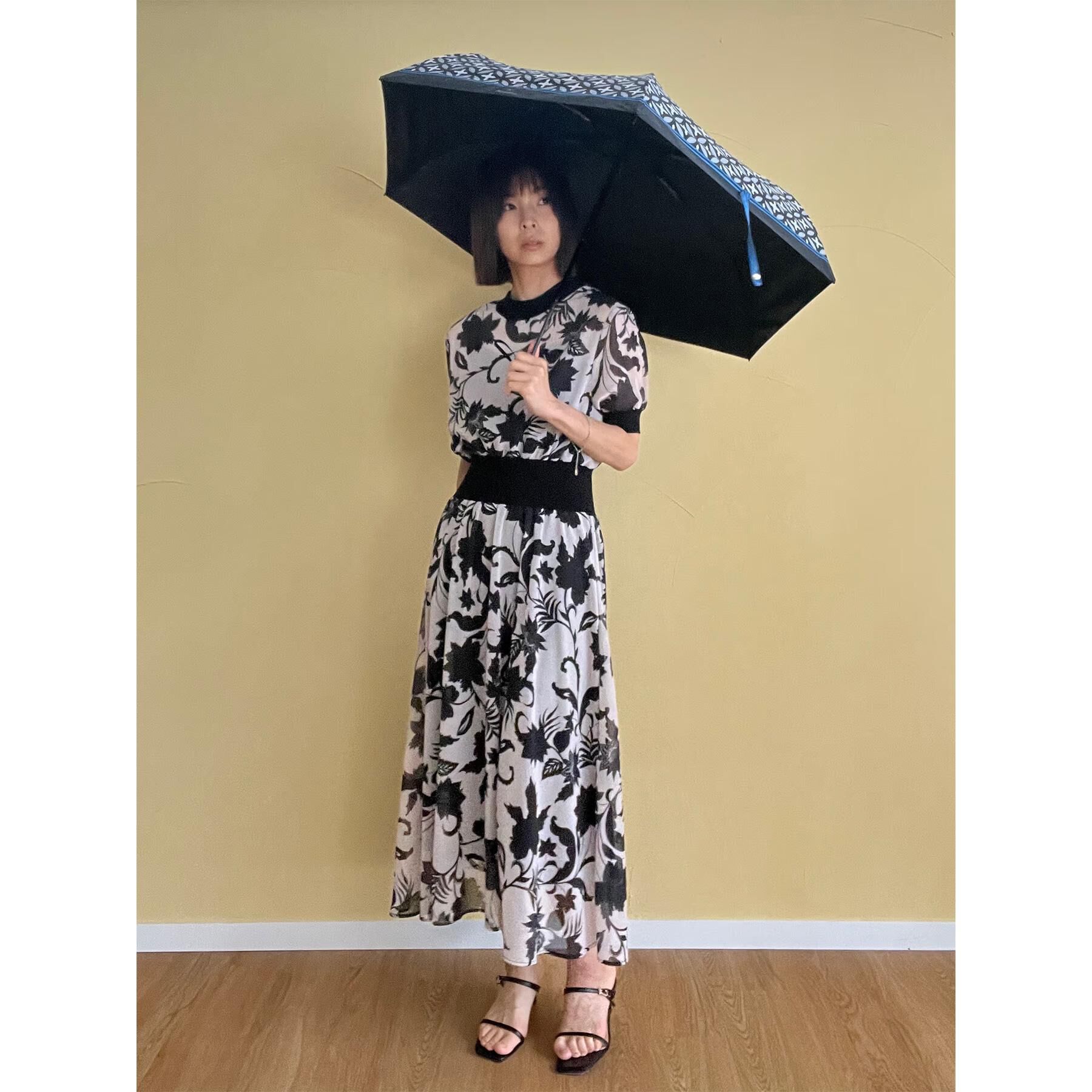 DRESSTERIOR「【otonaMUSE5月号掲載/ウォッシャブル】シアー ボタニカル ドレス」|ワンピース|