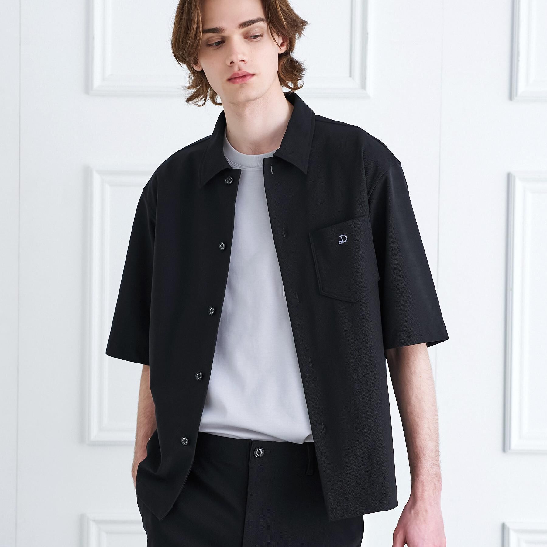 DRESSTERIOR「【接触冷感/UVカット/ウォッシャブル/Safari5月号掲載】AIRTOOL ハーフスリーブシャツ」|シャツ・ブラウス|