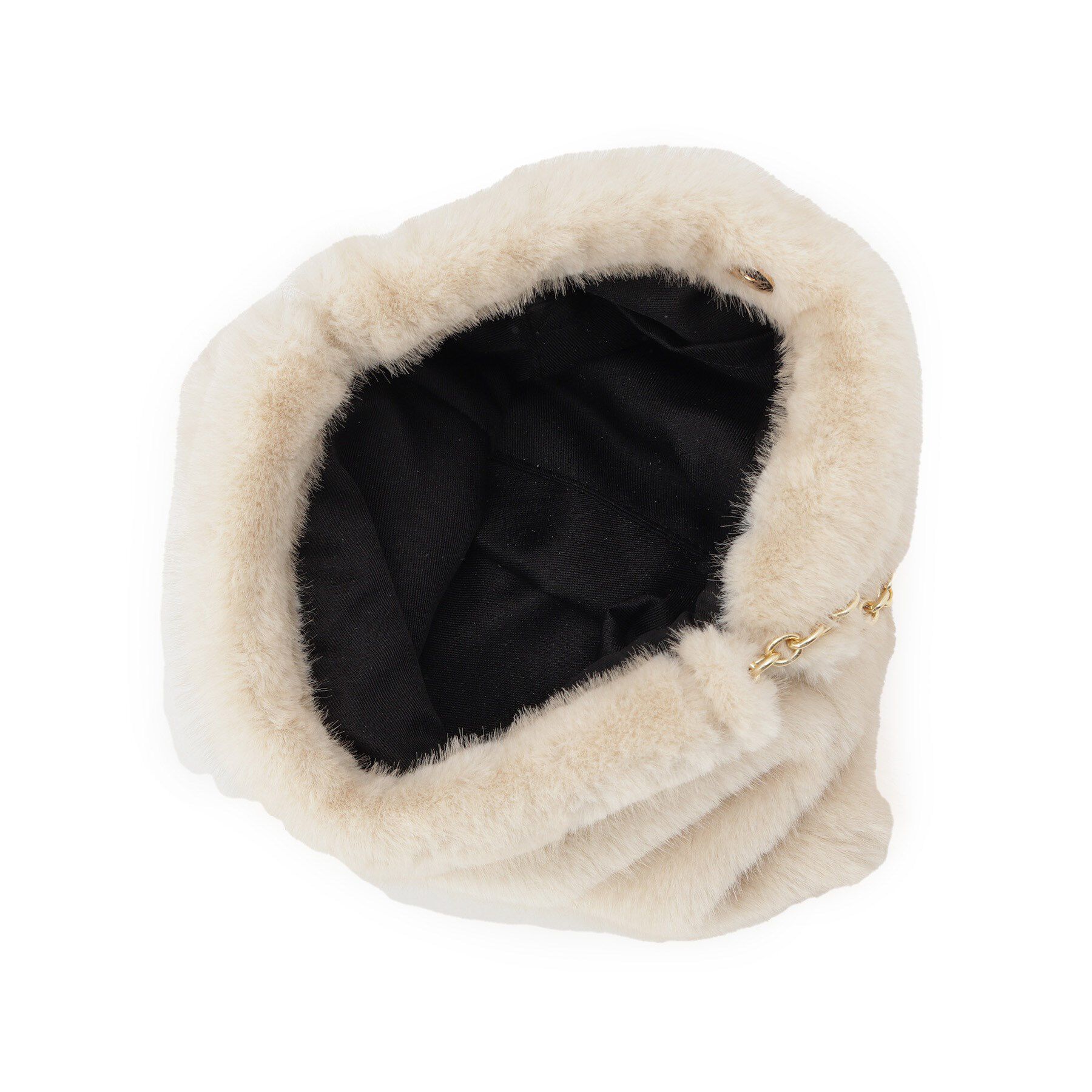 Couture broach「フェイクファーチェーンバッグ」|トートバッグ|