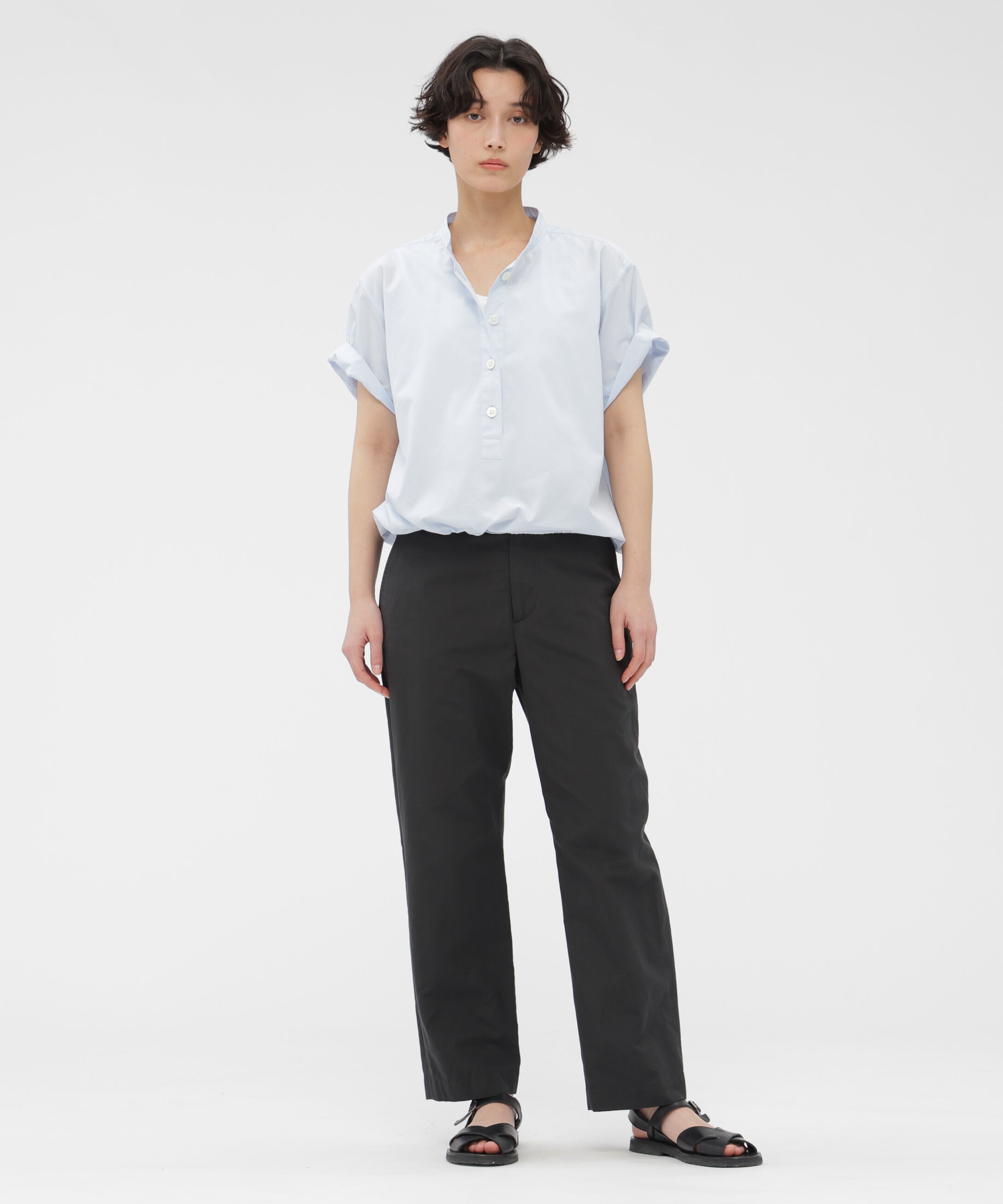  「COTTON LINEN TROUSERS」|その他|CHARCOAL3