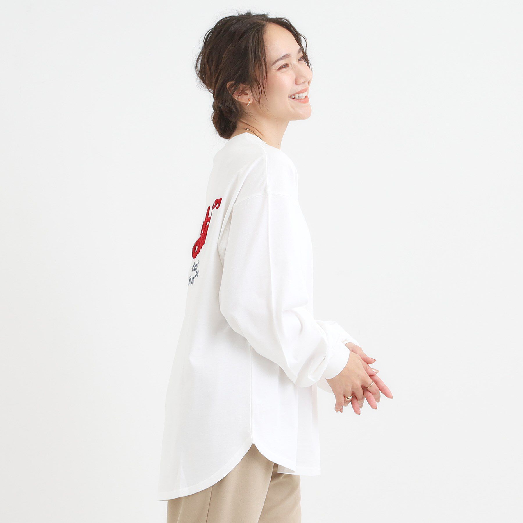 SHOO･LA･RUE「グラフィックアソート BIGロンT」|Tシャツ・カットソー|