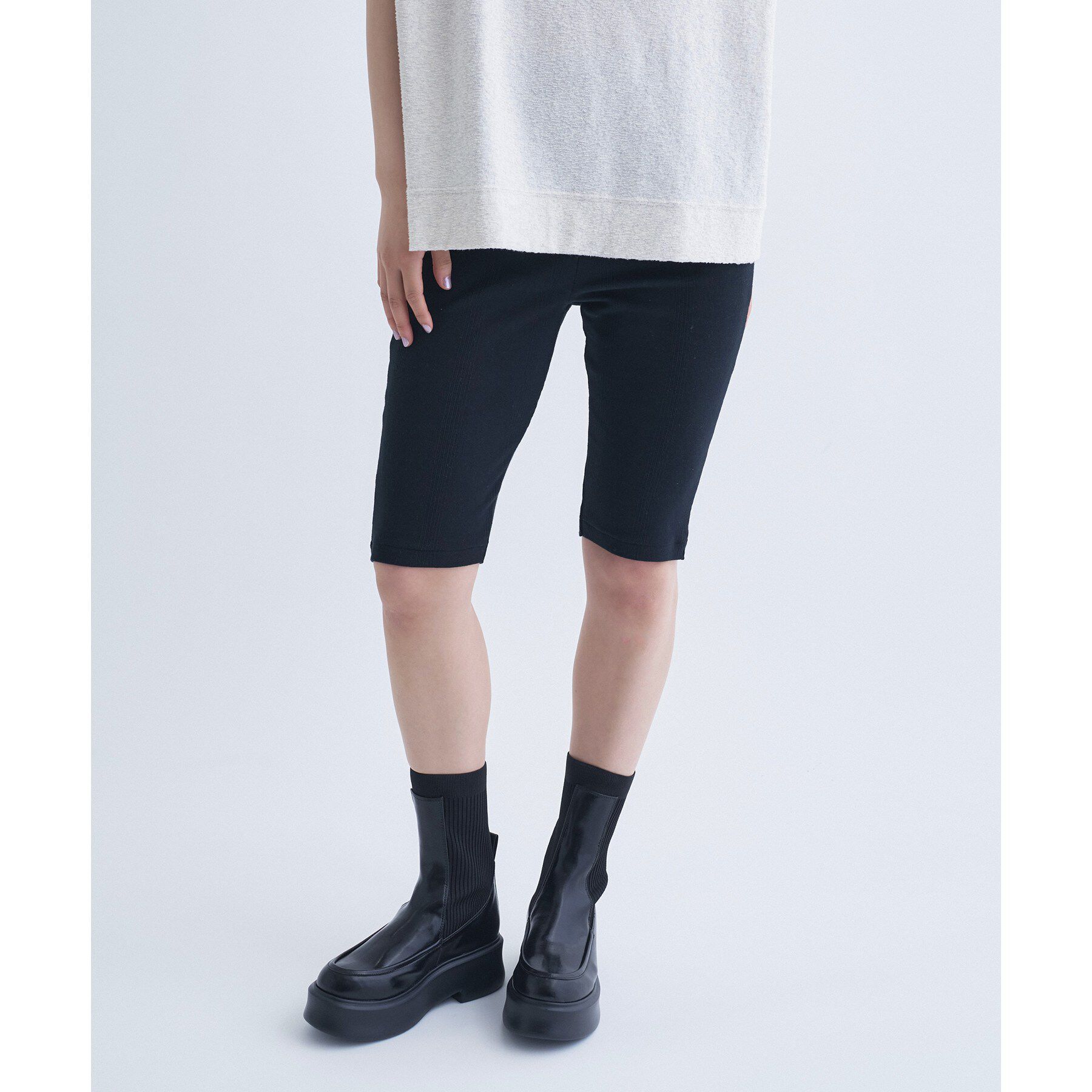 CODE A「Robert P． Miller｜Prib Half Leggings」|その他|ブラック(019)