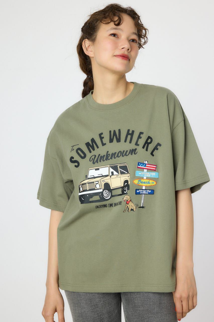 RODEO CROWNS「PATCH CLOTH Tシャツ」|Tシャツ・カットソー|