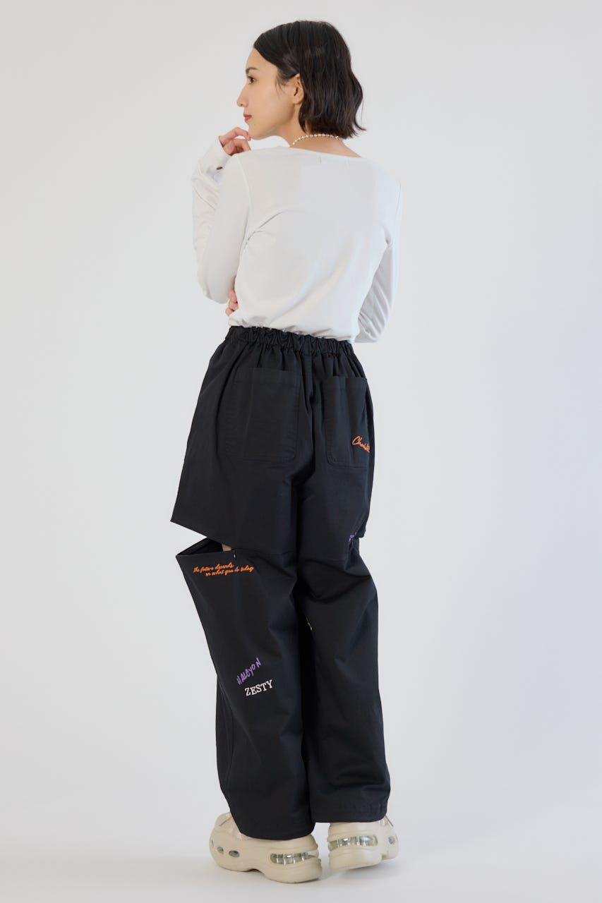 RODEO CROWNS「embroideryサイドジップパンツ」|その他|