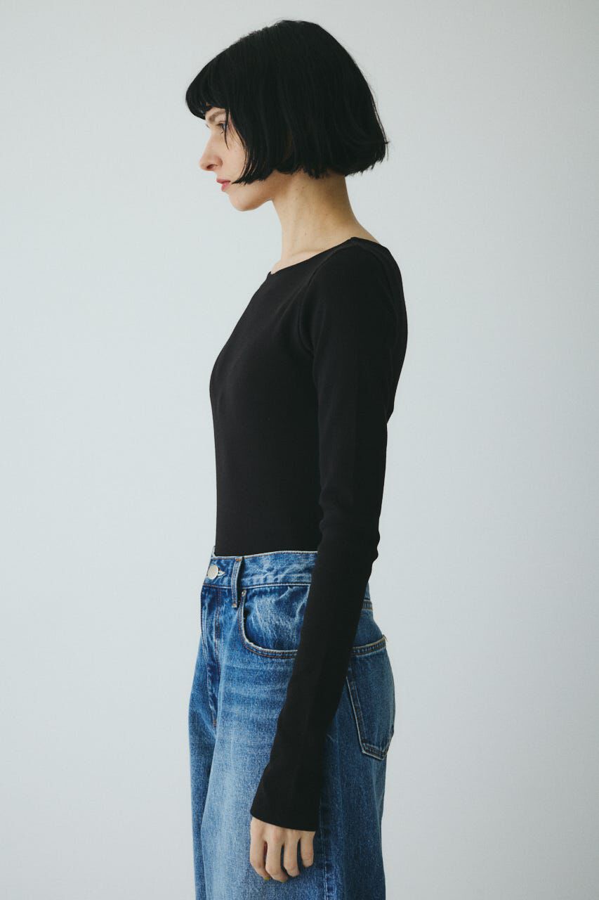 HeRIN.CYE「Teleco back open tee」|Tシャツ・カットソー|