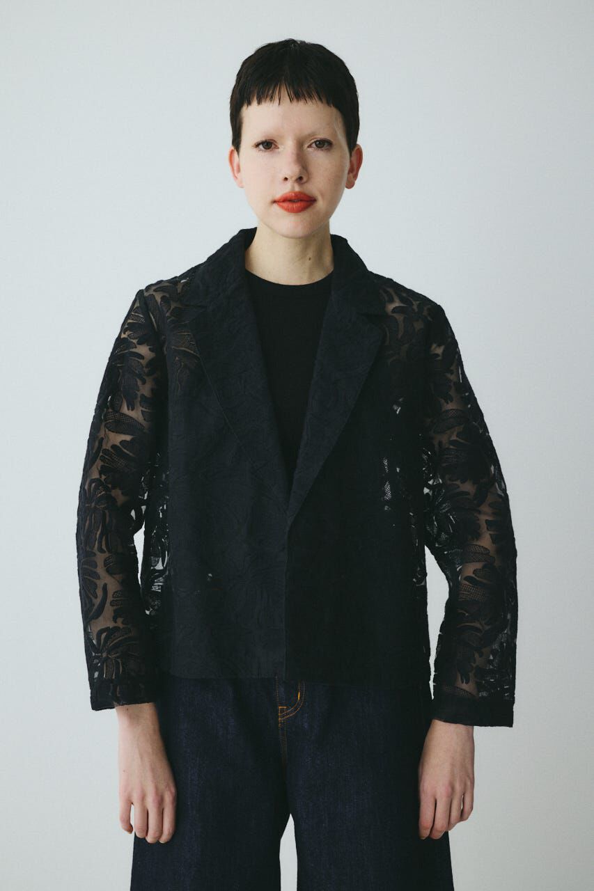 HeRIN.CYE「Lace jacket」|その他|BLK