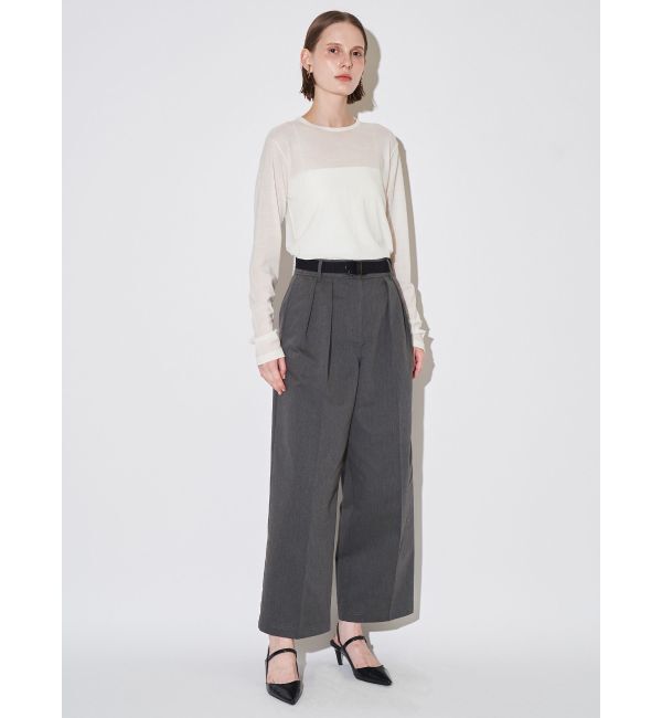 ELENDEEK「WOOL SHEER LONG-T KT」|ニット・セーター|