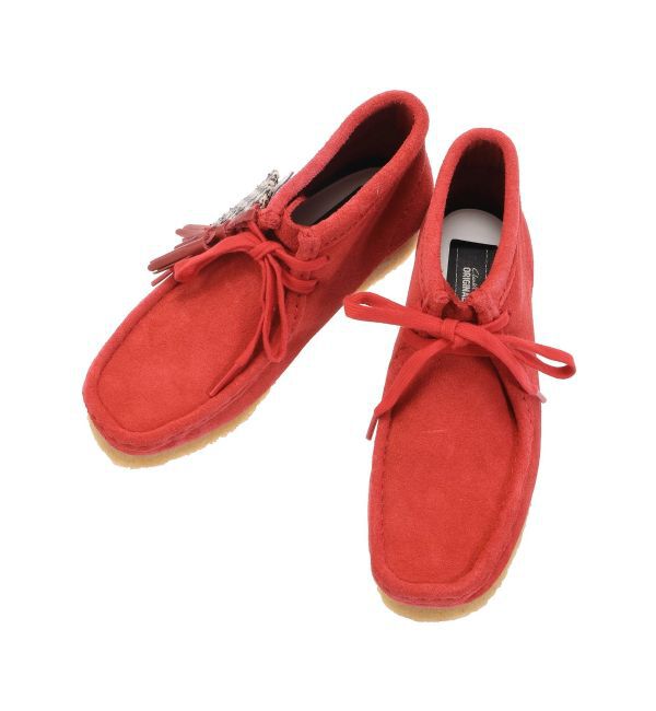 Ungrid「Clarks Wallabee Boot.」|ショートブーツ|レッド