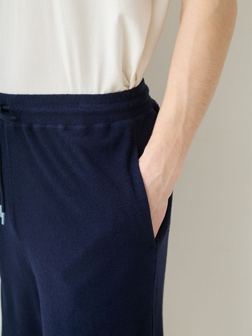 GELATO PIQUE HOMME「【HOMME】【接触冷感】【UVカット】パイルワンポイントロゴ刺繍ハーフパンツ」|その他|