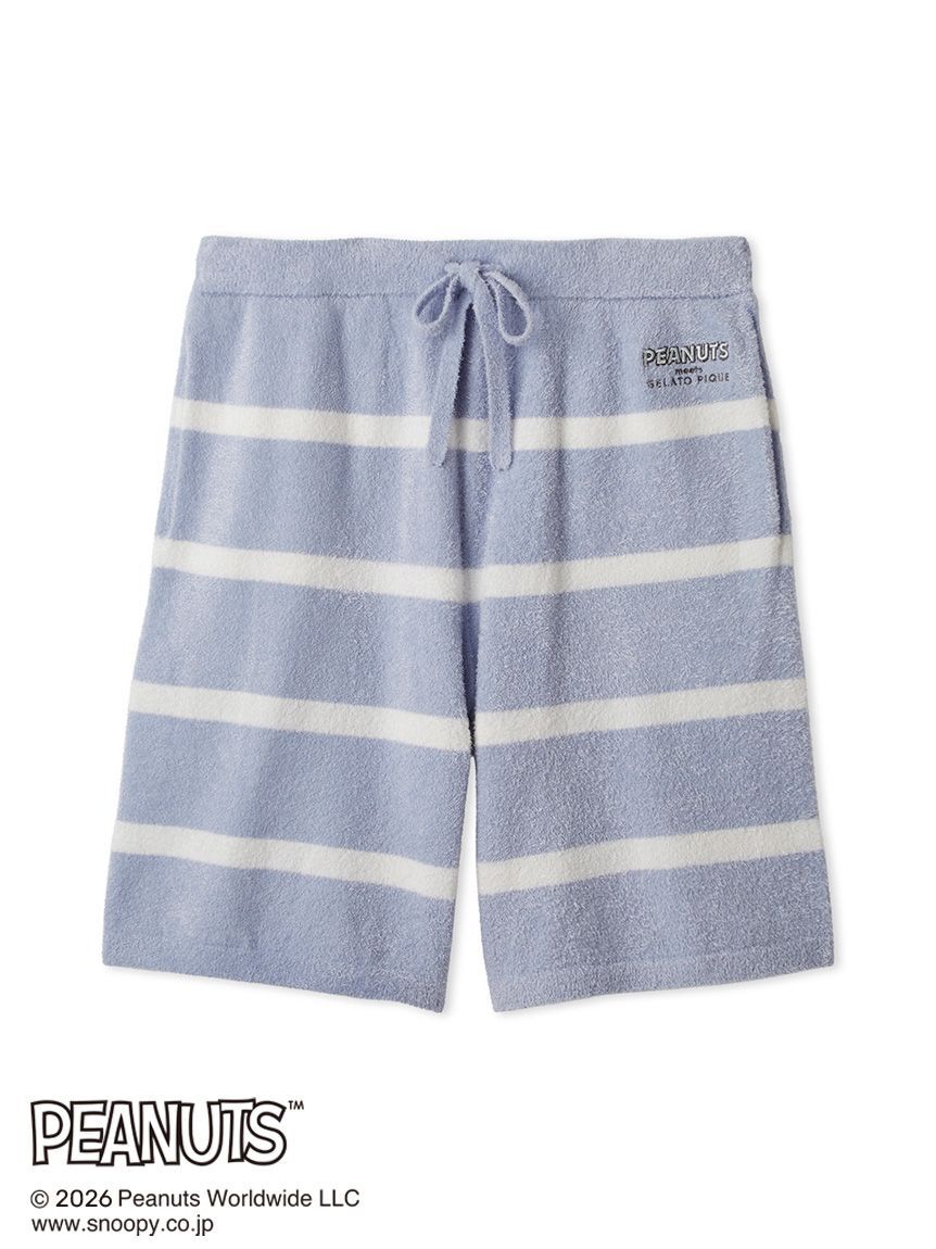 GELATO PIQUE HOMME「【PEANUTS】【HOMME】スムーズィーボーダーハーフパンツ」|その他|