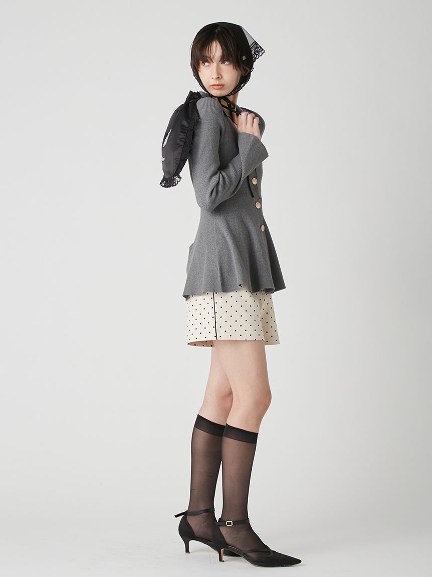 LILY BROWN Lingerie「【LILY BROWN Lingerie】Love letterサテンレースポーチ」|ポーチ|
