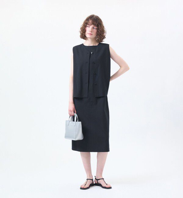 MACKINTOSH PHILOSOPHY「ドライオックスフォードコクーンワンピース」|ワンピース|