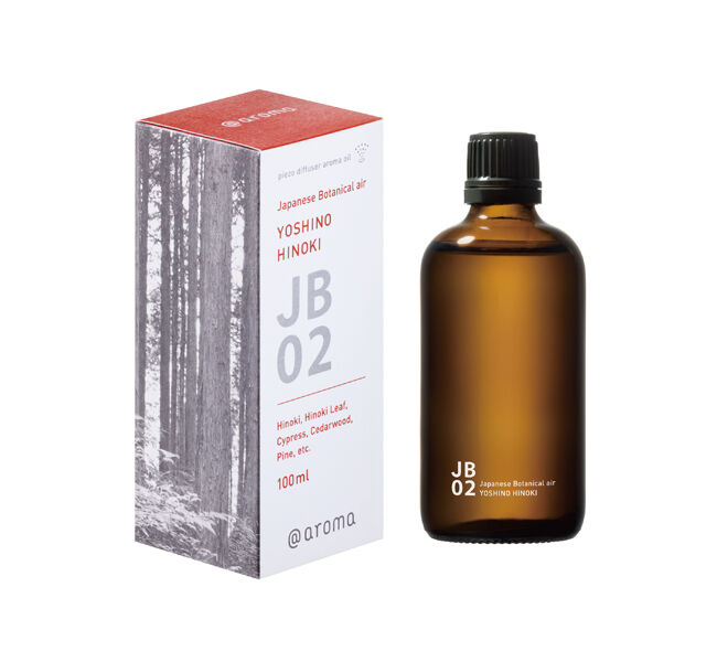 アットアロマ「JB02 吉野檜 ピエゾアロマオイル 100ml」|アロマ・ルームフレグランス|その他