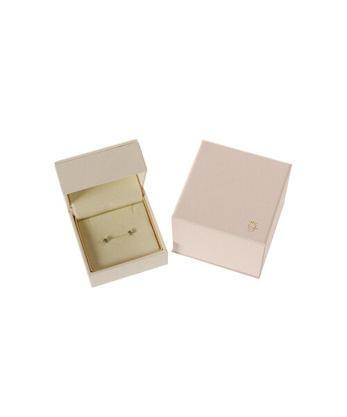 Samantha Tiara「K18 YG 一粒ストーンピアス ≪11月 誕生石≫」|ピアス|