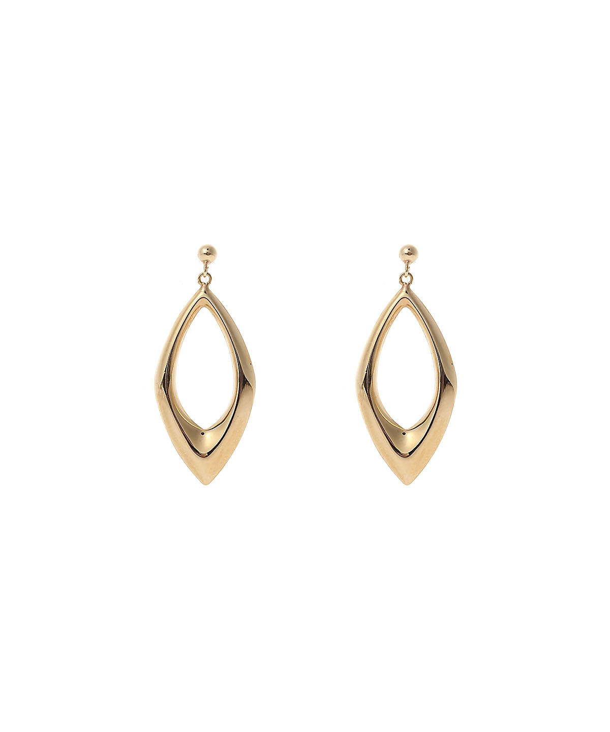 newme by Samantha Thavasa「K10 YG メタルピアス」|ピアス|