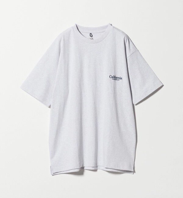 California General Store「＜CGS.＞オーガニック コットン クルーネック ロゴ Tシャツ」|Tシャツ・カットソー|
