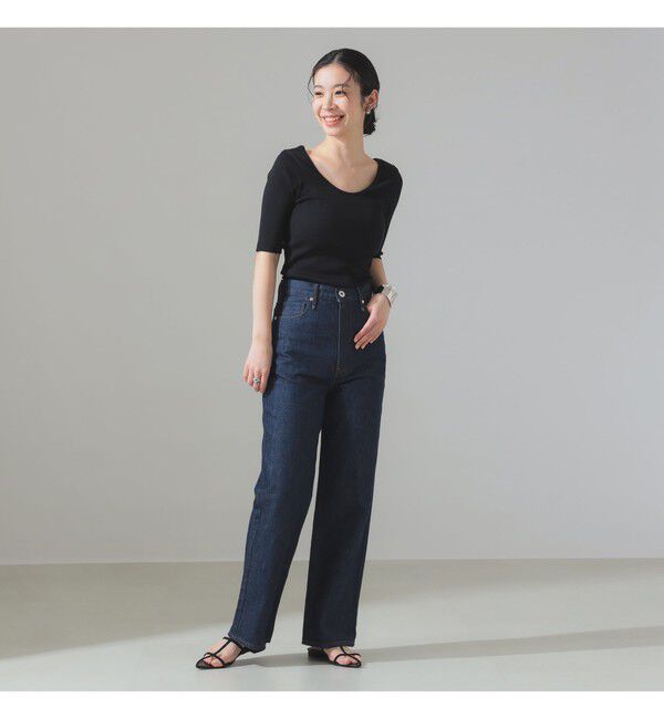 Demi-Luxe BEAMS 「丸胴 テレコ Tシャツ」|Tシャツ・カットソー|