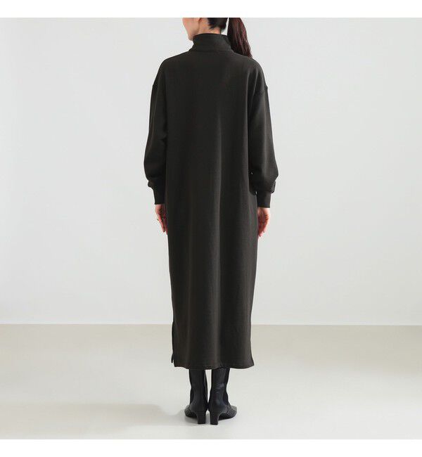 Demi-Luxe BEAMS 「【別注】SLOANE / 裏毛 ハーフジップ ワンピース」|ワンピース|