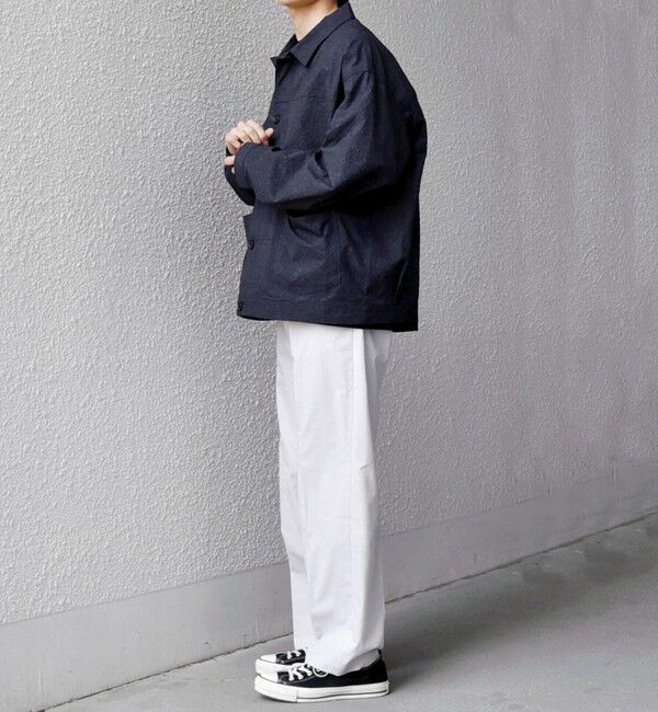 SHIPS any「SHIPS any:〈撥水/軽量/ストレッチ〉SOLOTEX(R) シアサッカー トラック ブルゾン 26SS(セットアップ対応)◇」|ブルゾン・スタジャン|